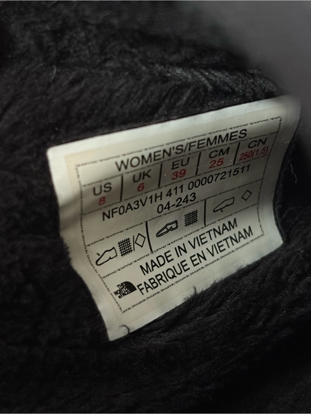 The North Face Women’s THERMOBALL Traction Mules V, Grey, Size 8 Grey Black - Picture 6 of 7